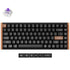 Keychron K2 HE 75% Wireless RGB Magnetic Mechanical Gaming Keyboard with Gateron Double-Rail Magnetic Switch - Black Special Edition - English/Arabic