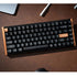 Keychron K2 HE 75% Wireless RGB Magnetic Mechanical Gaming Keyboard with Gateron Double-Rail Magnetic Switch - Black Special Edition - English/Arabic
