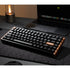 Keychron K2 HE 75% Wireless RGB Magnetic Mechanical Gaming Keyboard with Gateron Double-Rail Magnetic Switch - Black Special Edition - English/Arabic