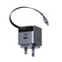 UGREEN X614 45W GaN Fast Charger with Retractable USB-C Cable 2-Port - Space Gray