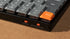 Keychron K1 Max TKL 80% RGB Wireless Mechanical Gaming Keyboard with Low Profile Gateron Red Switch - English/Arabic - Black