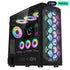 GAMEON Emperor Midnight I Series ARGB Mid Tower Gaming Case – Black