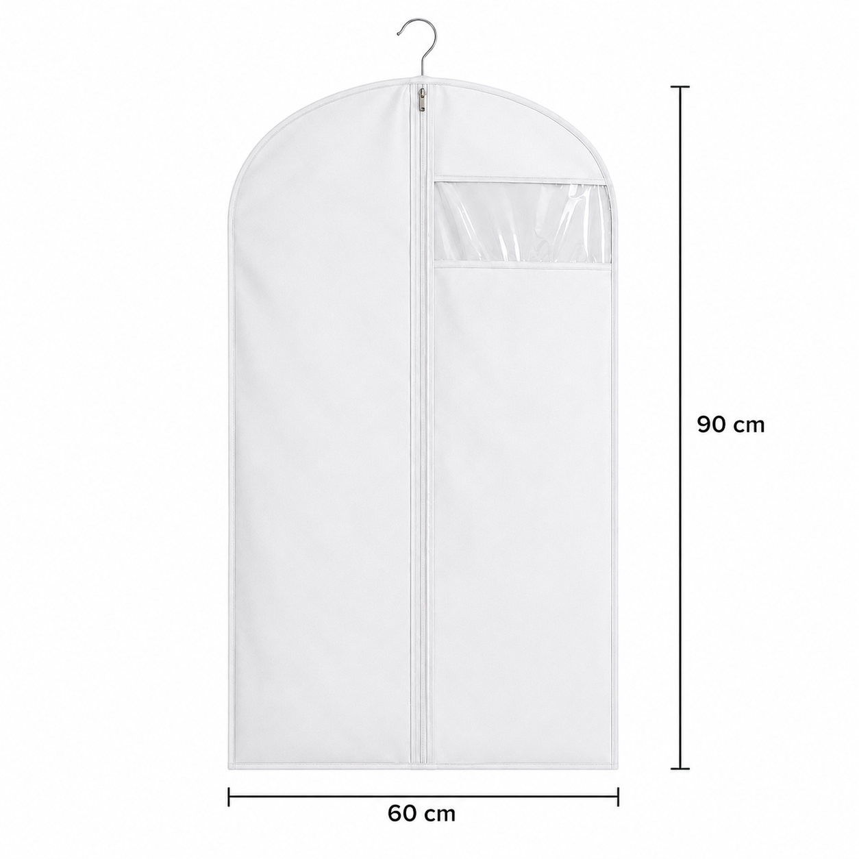 Dress Bag Cover 60x90cm White Garment Storage | IT Care Kuwait