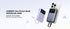 UGREEN Uno PB511 10000mAh 30W Fast Charging Power Bank with Built-In USB-C Cable - Purple