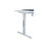 Twisted Minds Paradox 120x60cm Height Adjustable Gaming Desk with Cup Holder, Headphone Hook and Mousepad - White
