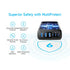 Anker 112W 6-Port GaN Desktop Charger – 3 USB-C + 3 USB-A Fast Charging Hub | Black