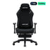 AndaSeat Luna Pro Series Gaming Chair with Footrest - Black Fabric