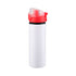 زجاجة مياه رياضية من الألومنيوم - 750 مل / أحمر / طباعة التسامي / الطباعة غير متضمنة
