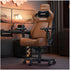 AndaSeat Kaiser 4 L Ergonomic Gaming Chair – 6D Armrests, Magnetic Head Pillow, Premium PVC Leather - Bentley Brown