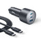 Anker Car Charger (167.5W, 3 Ports) with Cable Bundle Gray | IT Care Kuwait