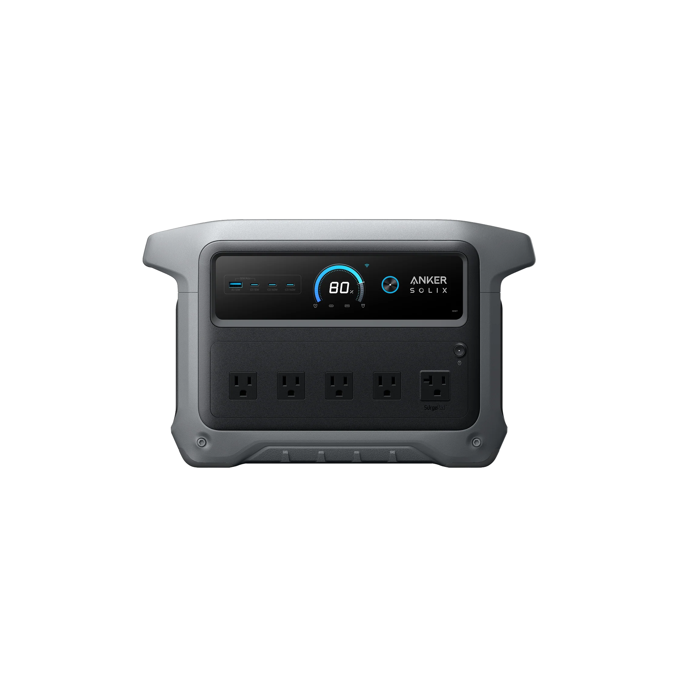 Anker SOLIX C1000 Gen2 Portable Power Station Gray