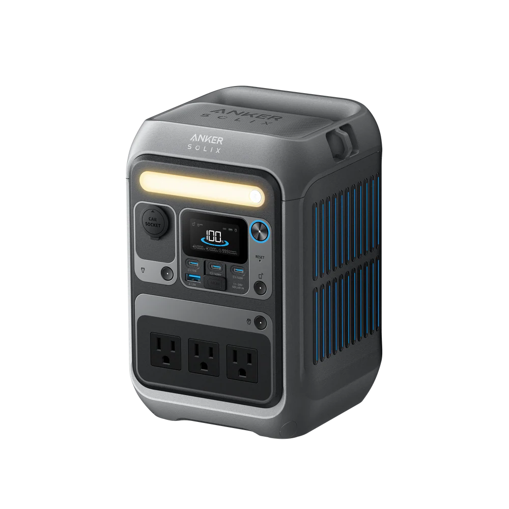 Anker SOLIX C300 Portable Power Station- Dark Gray