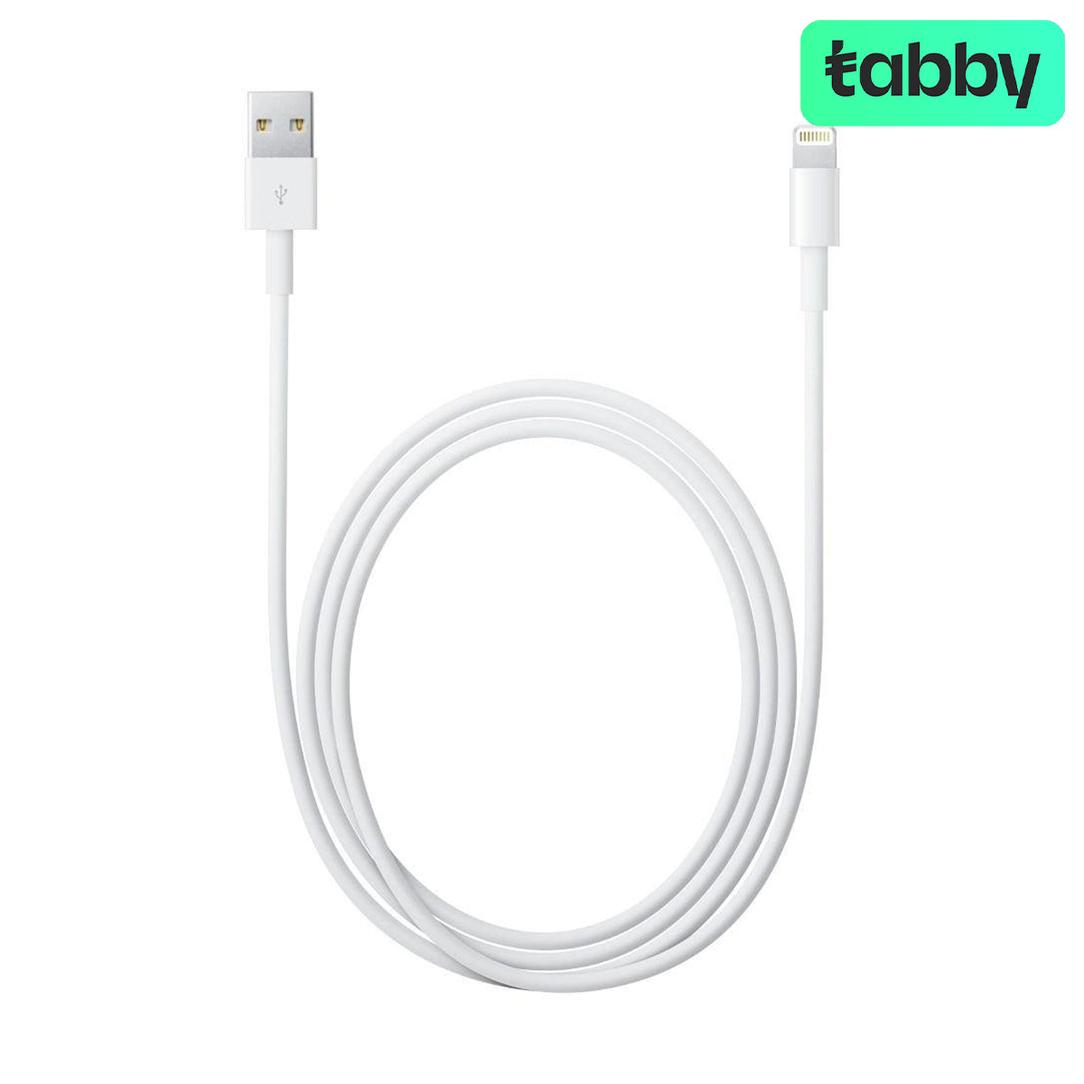كابل Apple Lightning إلى USB - 2 متر / أبيض