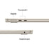 Apple MacBook Air - 13.6" / M5 / 10-Core CPU / 10-Core GPU / 24GB RAM / 1TB SSD / Arb/Eng / Starlight / 1YW