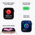 Apple Watch Series 11 - LTPO OLED / 64 جيجابايت / 46 ملم / بلوتوث / واي فاي / صغيرة/متوسطة / علبة ألومنيوم رمادية فلكية مع سوار رياضي أسود