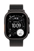 Apple Watch Ultra 3 - LTPO OLED / 64GB / 49mm / Bluetooth / Wi-Fi / Cellular / Large / Black Titanium Case with Black Milanese Loop
