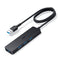 Aukey Aluminum Ultra Slim 4-Port USB 3.0 USB Hub CB-H37 | IT Care Kuwait