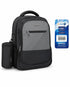 Buzio Water Bottle & Backpack School Essentials Combo – Shadow Grey