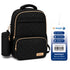 Classic School Backpack with Pencil Case - Pitch Black