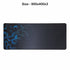 Black/Blue Extended Gaming Mouse Pad – 900×400×3mm