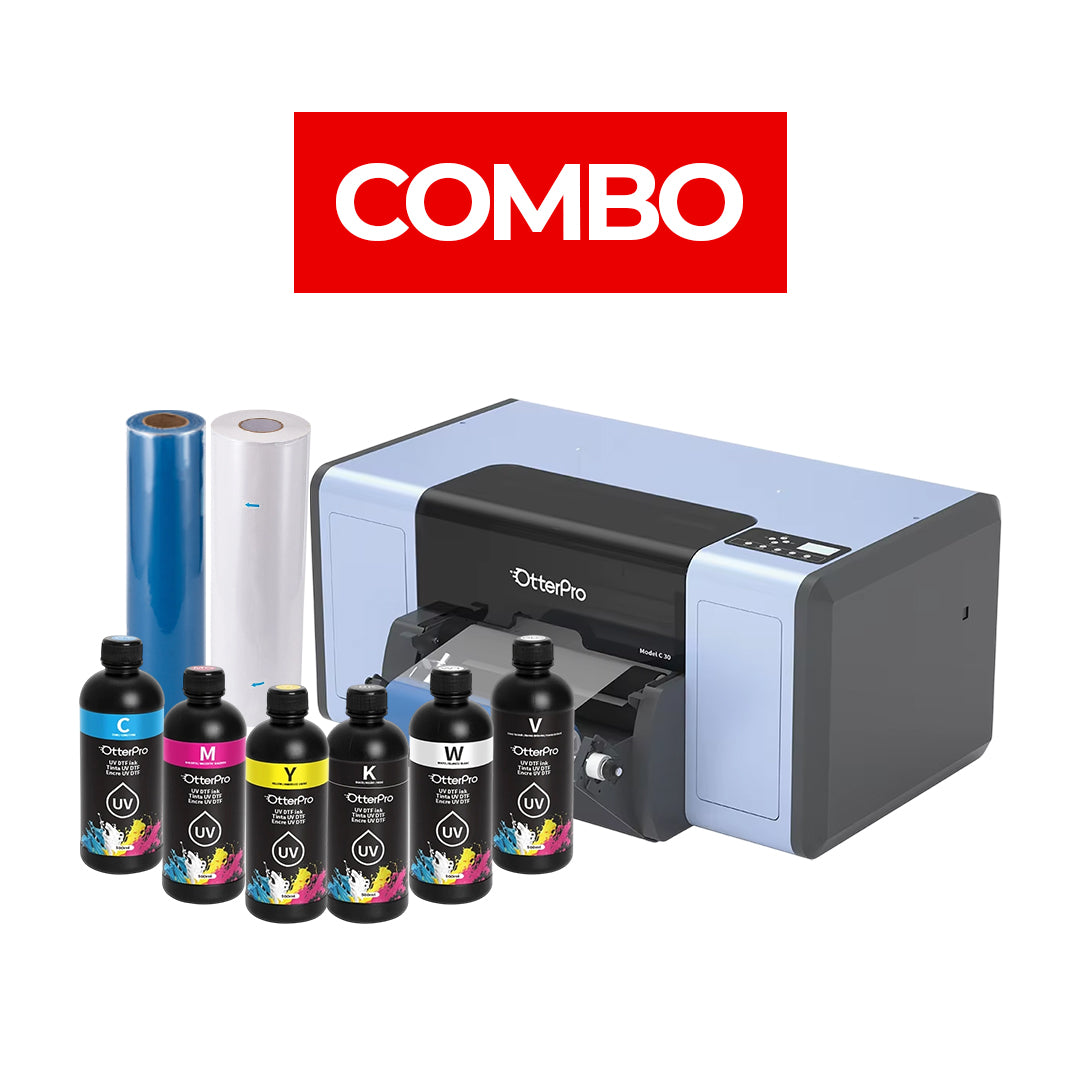 OtterPro C30 UV DTF Printer Complete Starter Combo