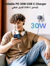 UGREEN CD305 Nexode GaN 30W USB-C Fast Wall Charger UK Plug - Black