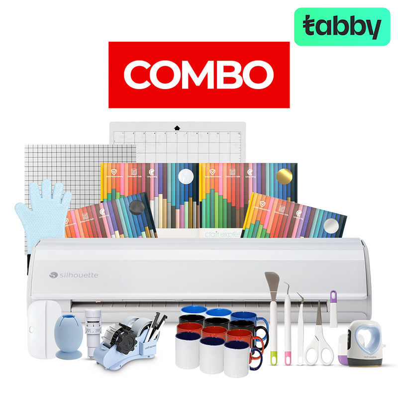 Silhouette Cameo 5 Crafting Bundle – Ultimate Vinyl Cutting & Weeding Kit