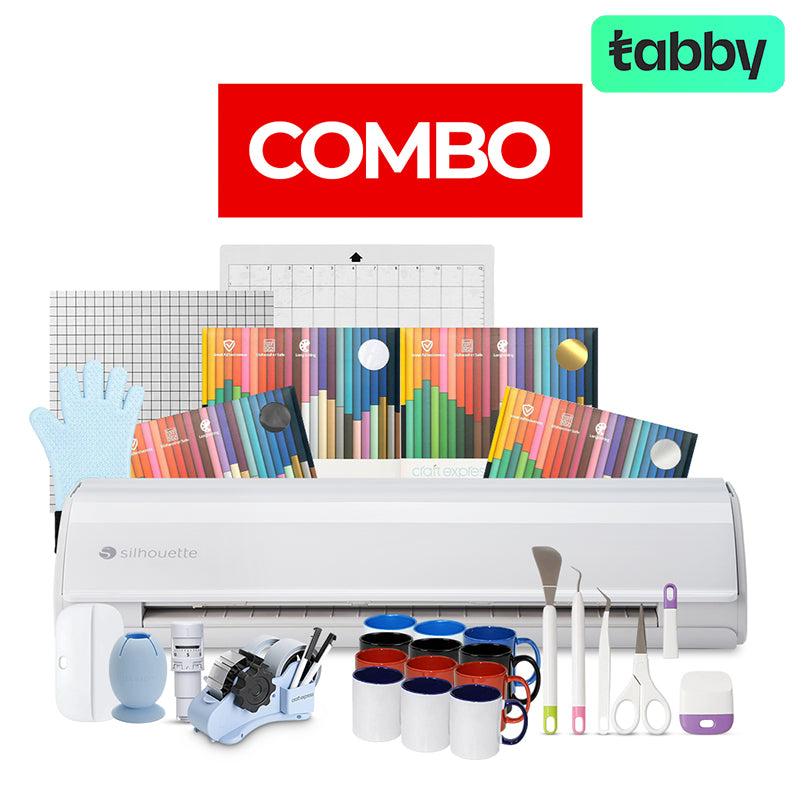 Silhouette Cameo 5 Crafting Bundle – Ultimate Vinyl Cutting & Weeding Kit