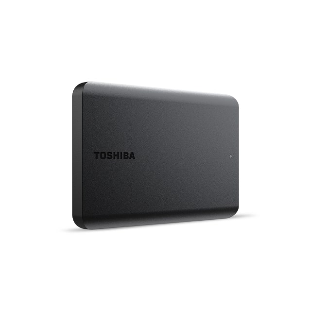 محرك الأقراص الصلبة المحمول Toshiba Canvio Basics سعة 4 تيرابايت USB 3.2 الجيل الأول - HDTB540EK3CA 