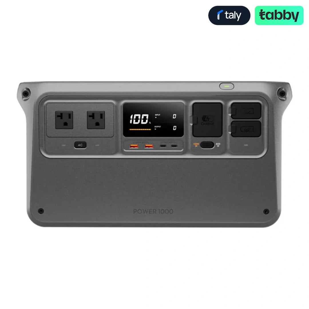 DJI Power 1000 Portable Power Station 1024Wh USB-C Black | ITCare Kuwait