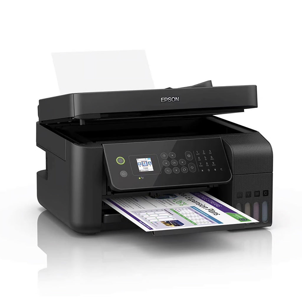 Epson Ecotank L5190 Printer -Free 4-In-1 Printer / Print/ Scan/ Copy/ Fax/ 5760 x 1440 DPI