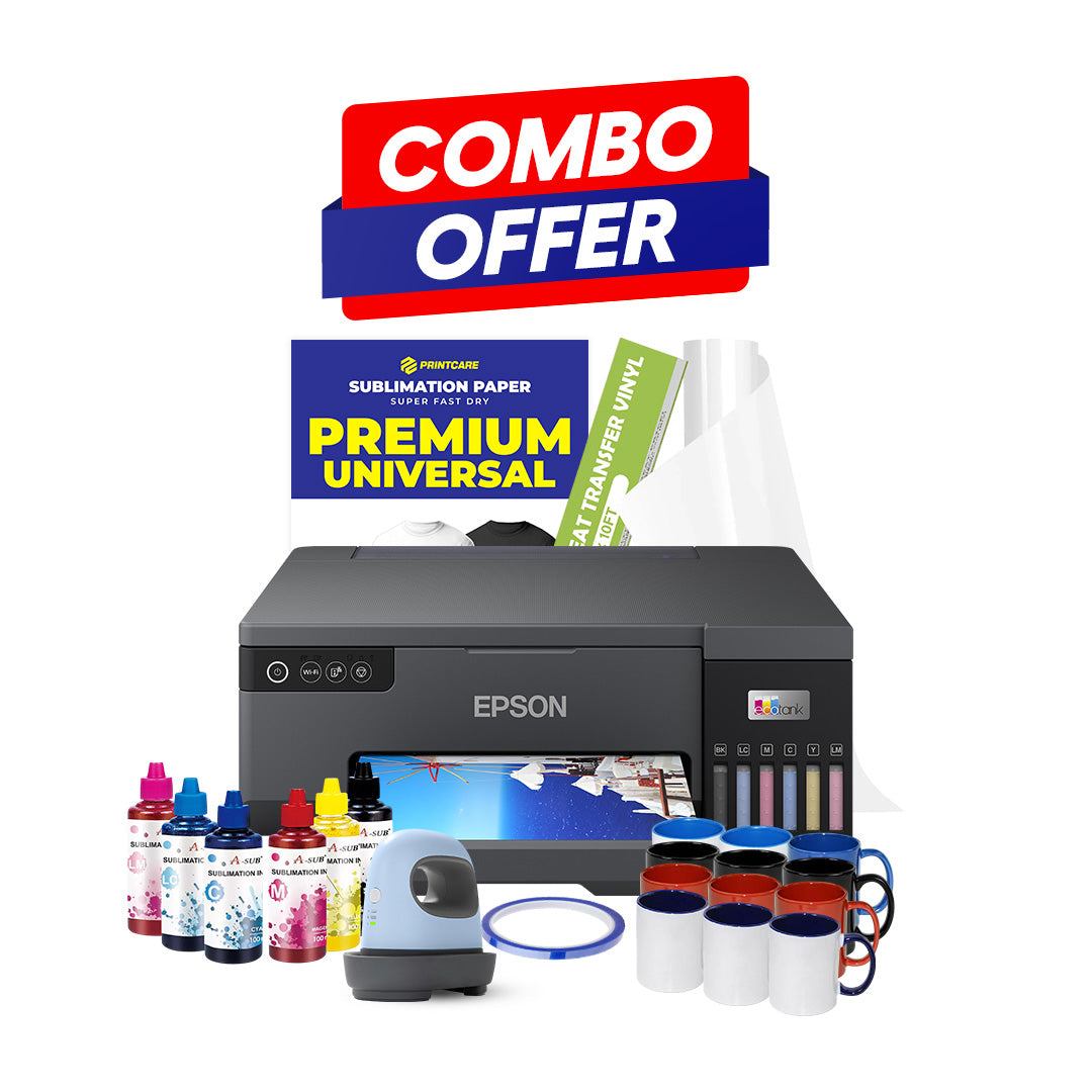 Epson L8050 A4 Sublimation Pro Crafting Combo