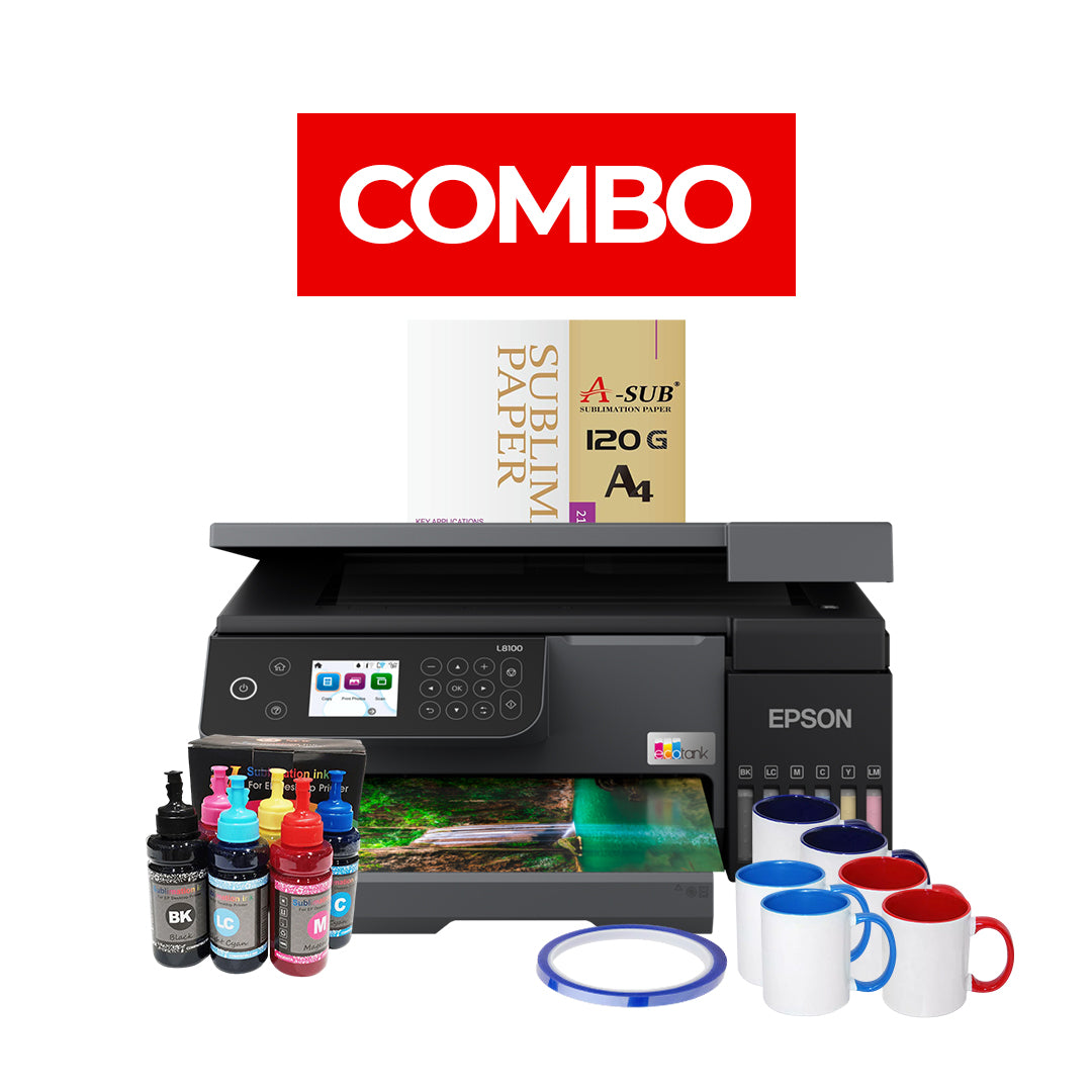 Epson L8100 A4 Sublimation Professional Combo