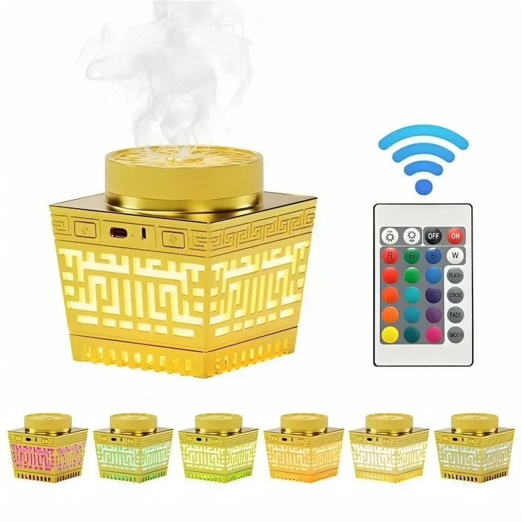 Portable Electronic Incense Burner with Remote Control - BK-55