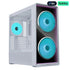 LIAN LI Lancool 217 INF Mid Tower ATX Gaming Case - White (3 ARGB Fans Included)