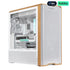 LIAN LI Lancool 217 Mid Tower ATX Gaming Case - White (5 Fans Included)