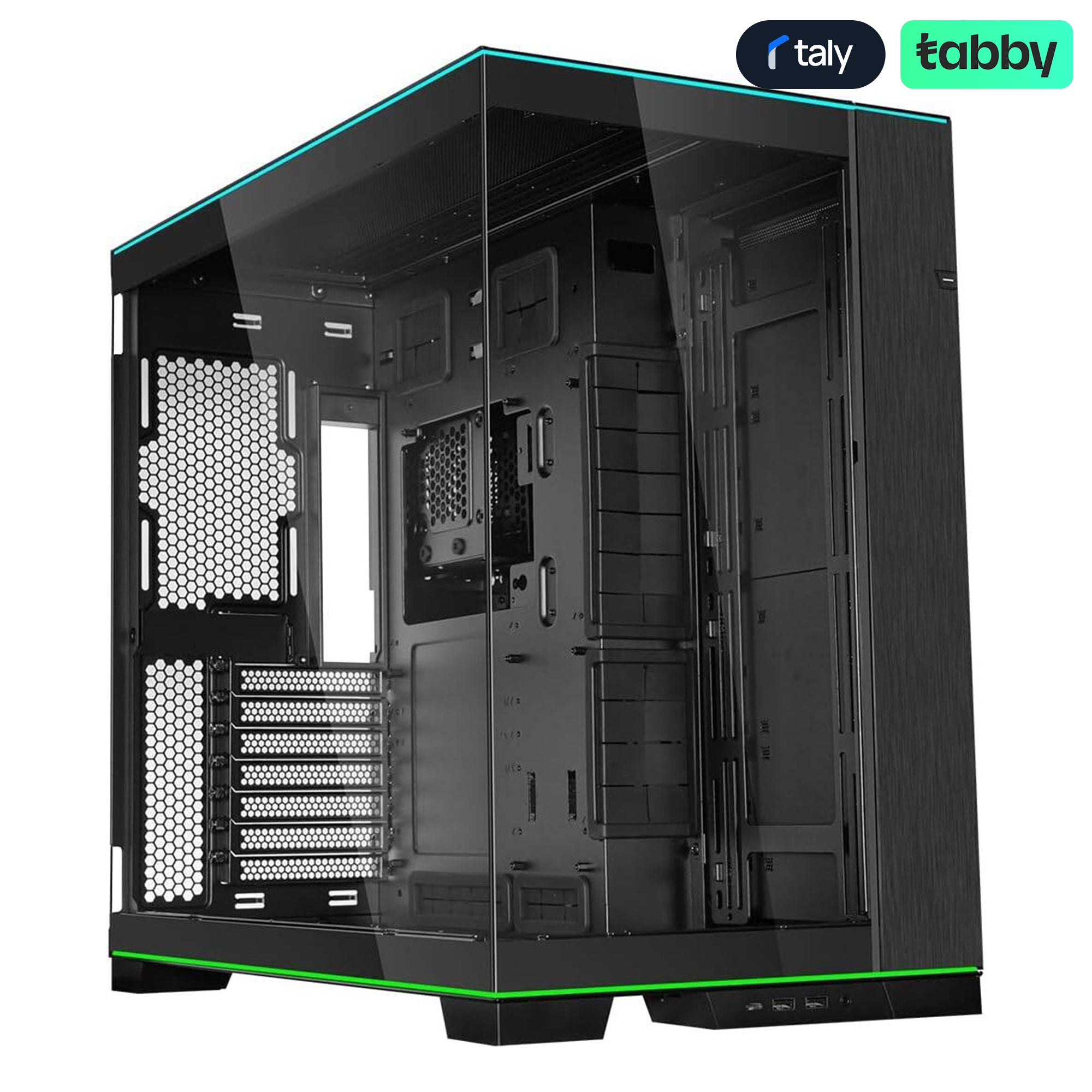 Lian Li O11D EVO RGB E-ATX Dual-Chamber Gaming Case Black | IT Care Kuwait