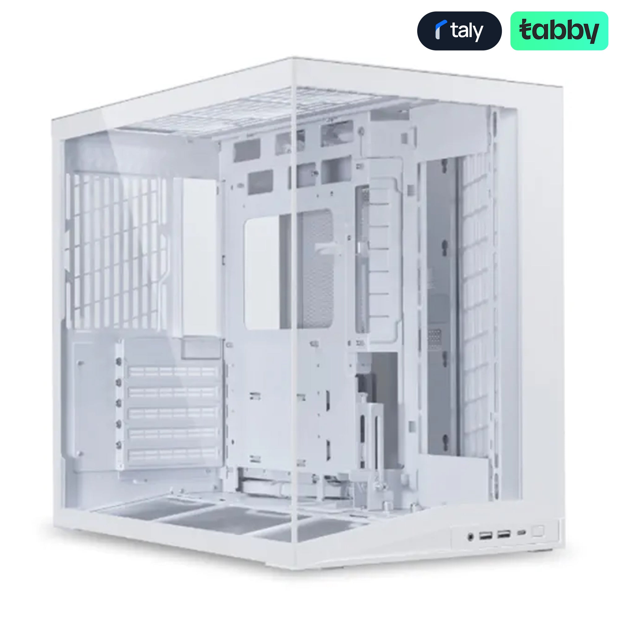 LIAN LI O11 Dynamic Mini V2 ATX Mid Tower Gaming Case White | IT Care Kuwait