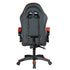 Gadgeton Imperial Series PVC Leather Gaming Chair with Footrest - Black/Red