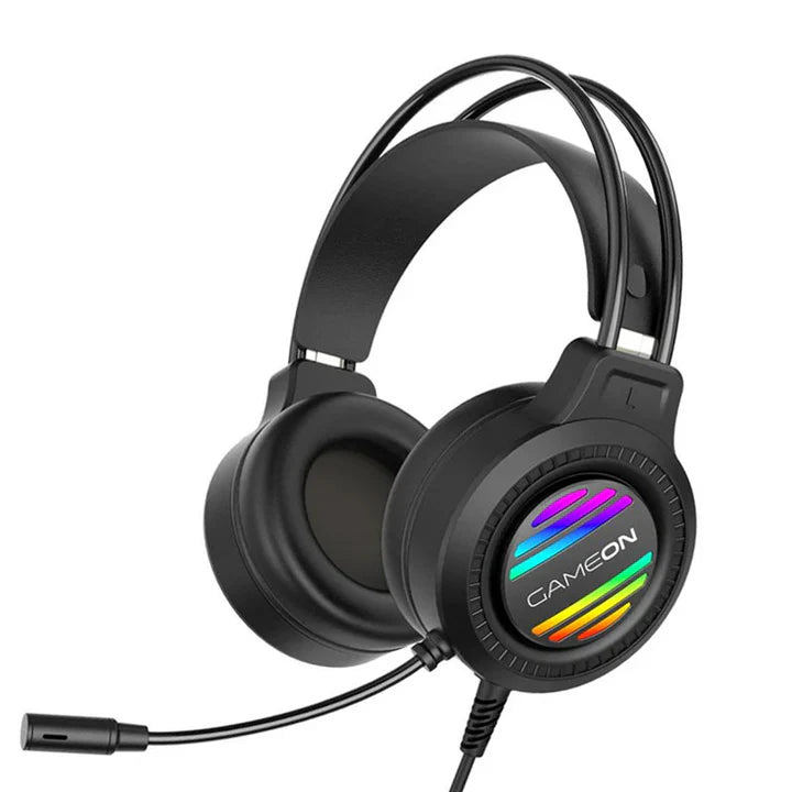 GAMEON GOT100 Ravenstrike RGB Gaming Headset Black | IT Care Kuwait