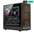 GAMEON TIMBERI Midnight Series ARGB + PWM Mid Tower Gaming Case – Wood/Black