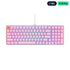 Glorious GMMK2 96% Prebuilt RGB Mechanical Gaming Keyboard Pink - Front View | IT Care Kuwait