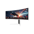 GAMEON GOAC49DQHD120 Spectra Pro X Series 49-Inch 5K DQHD 120Hz Curved Gaming Monitor - White