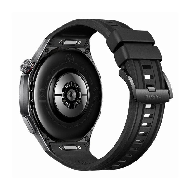 Huawei GT6 Pro 46mm Smart Watch Black side titanium case | IT Care Kuwait