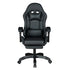 Gadgeton Imperial Series PVC Leather Gaming Chair with Footrest - Black