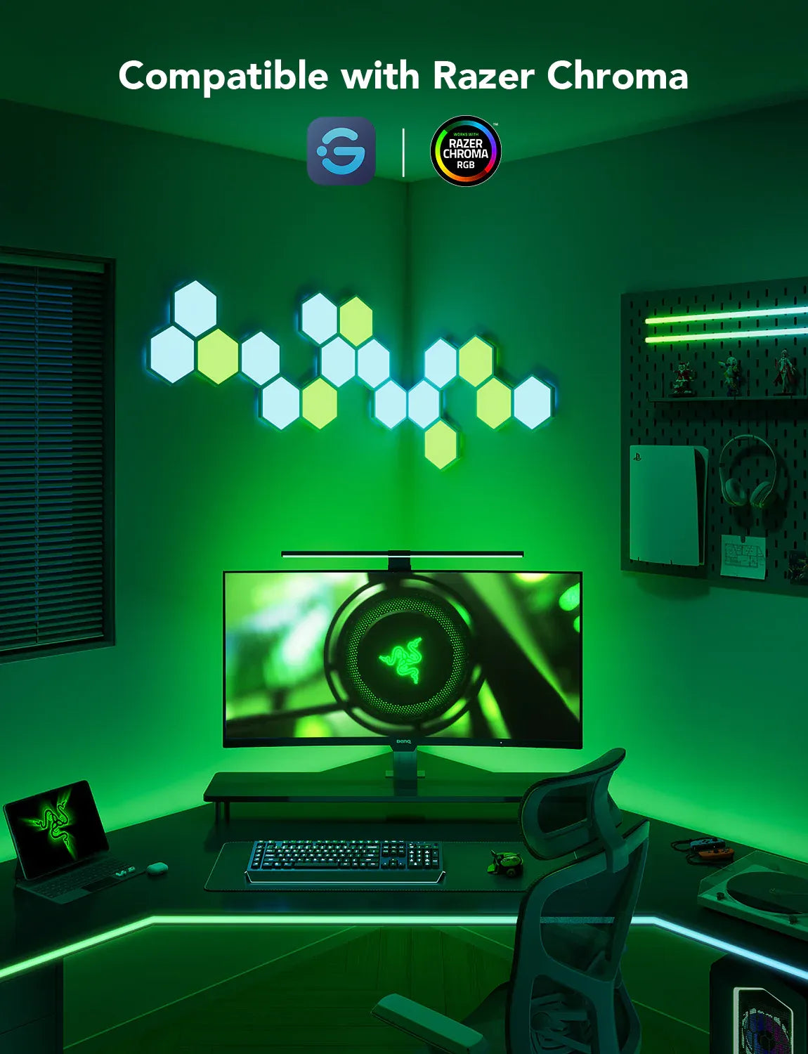 Govee Gaming Light Strip G1 for 27-34 inch Monitors | ITCare Kuwait