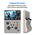 SJGAM M18 Retro Handheld Game Console with 4.3-Inch HD IPS Screen 64GB - Black Transparent