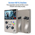 SJGAM M18 Retro Handheld Game Console with 4.3-Inch HD IPS Screen 64GB - Black Transparent