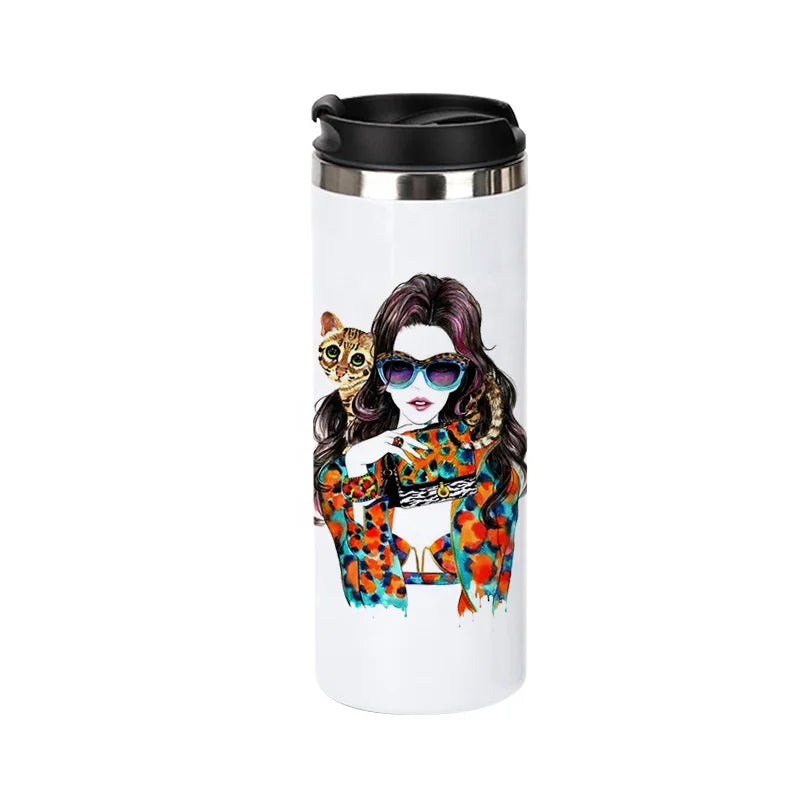 Sublimation Travel Coffee Mug for Car -  600ml