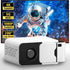 T5 Mini 4K Home Theater Projector - 5000 Lumens, Smart Mirroring, and Gaming